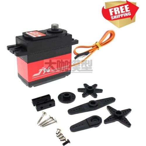 RC Parts JX Servo/PDI-6221MG/20KG metal gear digital standard Servo for axial trax TRX4 workable futaba option upgrade
