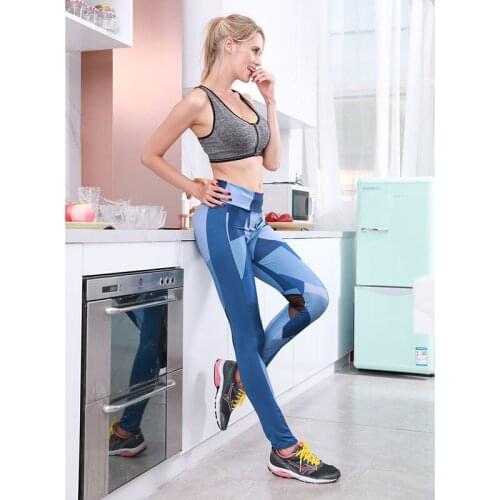 Digital printed leggings tights fitness pants high waist yoga pants