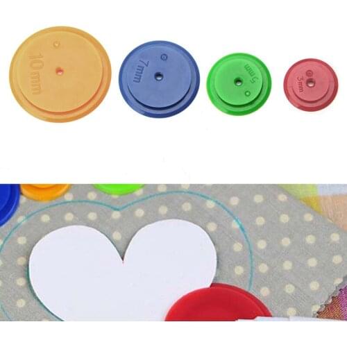 4PCS Patchwork Parallel Wheel DIY Stright Curve Line Tailor Sewing Scribing Tool K1MF