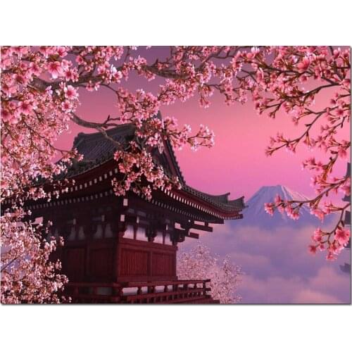 Diamond painting japan Fuji mountain full square round cross stitch diamond mosaic diy Modern embroidery diamond,wall decor