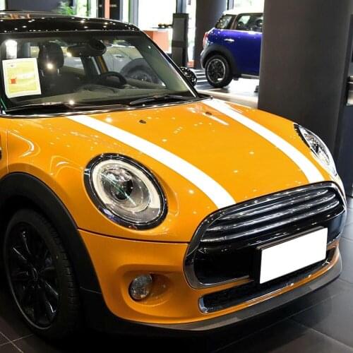 Car Hood Trunk Engine Cover Rear Vinyl Decal Bonnet Stripes Car Stickers for BMW Mini Cooper f55 2015 2016 f56 2014-2016