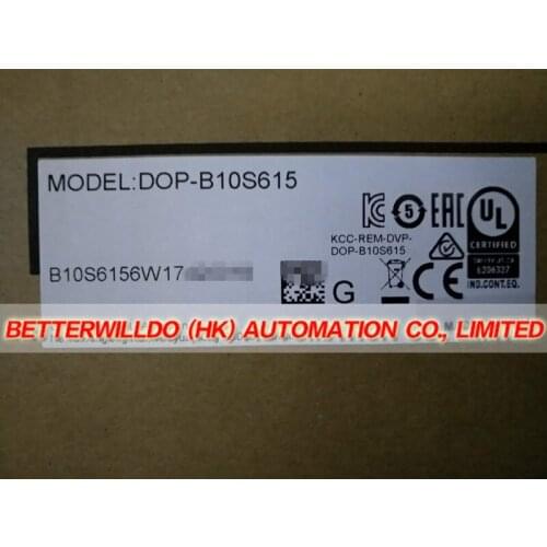 DOP-B10S615 NEW IN BOX 10.1" HMI Touch screen 1024x600 1 USB Host 1 SD Card +Software +Free Cable 1 Year Warranty