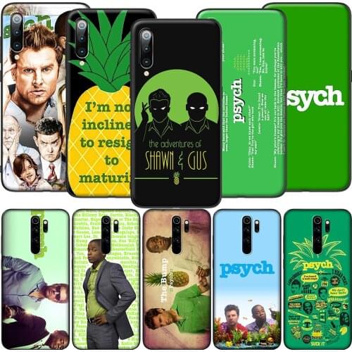 GX188 Psych Shawn and Gus Case for Xiaomi Note 10 8Lite CC9 9 9T 10T A1 A2 A3 5X 6X F1 Poco F2 X3 NFC M3 Pro Lite