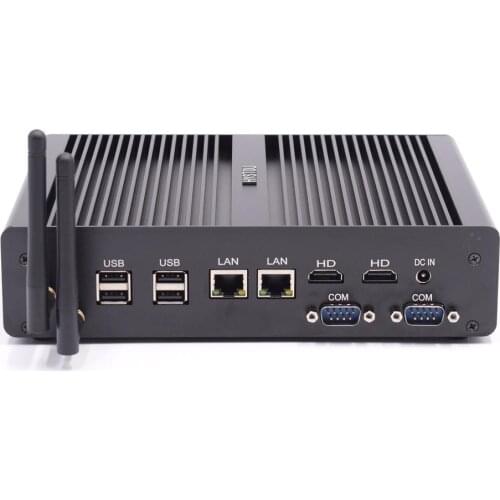 Hystou newest gamer Mini PC Intel Core i7 5500U 2 COM port SD card slot HD Graphics 5500 Desktop gaming Home TV box computer
