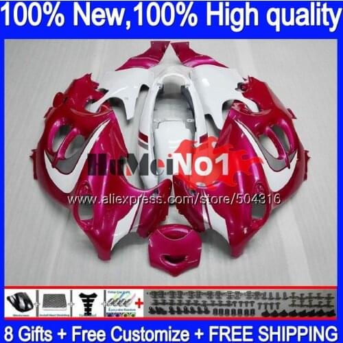 Body For SUZUKI KATANA GSX600F GSXF 600 750 13MC.45 GSXF750 GSXF600 2003 2004 2005 2006 2007 03 04 05 06 07 Fairing Rose white