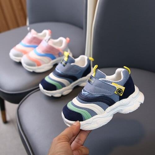 CAPSELLA KIDS Sports Shoes for Girls Boys Breathable Sneakers Children Running Shoes Kids Soft Bottom Non-Slip Outdoor Shoes
