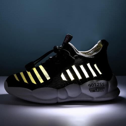 MWY Kids Shoes For Boys Girls Shoes Parent Child Sneakers Breathable Anti Slip Flying Woven Casual Children Shoes Schoenen