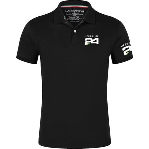 Summer Herbalife 24 Logo 2021 Shirt Cotton Print 7 Color Casual Short slevess Fashion College Tshirt Custom Decal Tops