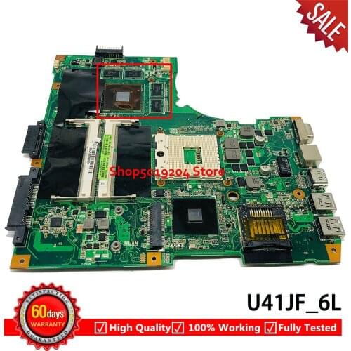 U41JF Laptop motherboard For ASUS U41J U41JF main board REV 2.0