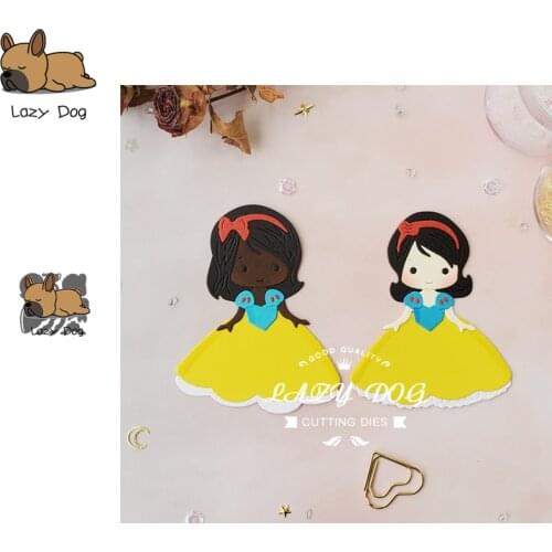 Princess Party Metal Cutting Dies Scrapbooking Stencil DIY Decorative Craft Embossing Die Cuts Card Making New Dies For 2020