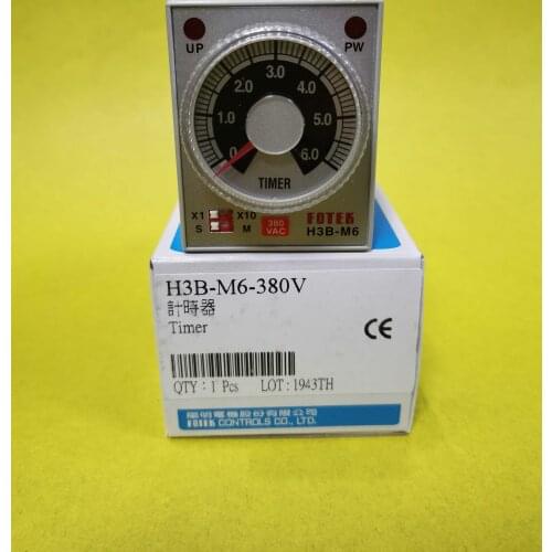 Original imported FOTEK Taiwan time relay H3B-M6-380V