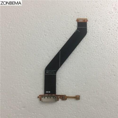 ZONBEMA 100pcs/lot High quality For Samsung Galaxy Note 10.1 N8000 USB Charger Dock Connector Charging Port Flex Cable