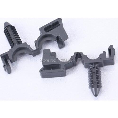 20pcs Wire Cable Loom Routing Retainer Wire Loom Routing Clip Convoluted Conduit Wiring Harness 12040984