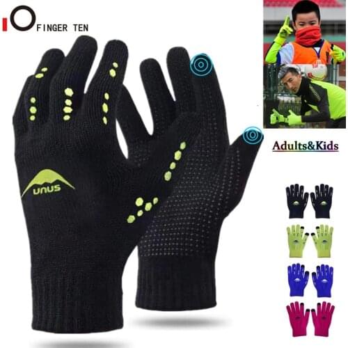 2020 New Thicken Warm Wool KnittedWinter Gloves for Men Women Kids Touchscreen Non-Slip Sports Running School