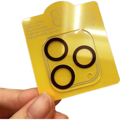 Back Camera Case For iPhone 11 Pro Max Camera Len Tempered Glass For Iphone 11 Screen Protector Metal Rear Lens Protection Case