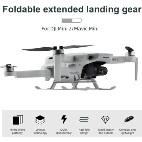For DJI Mavic Mini 2s Quick Release Landing Gear Drone Accessories Leg Increase Height Extender Support Bracket Stand Protector
