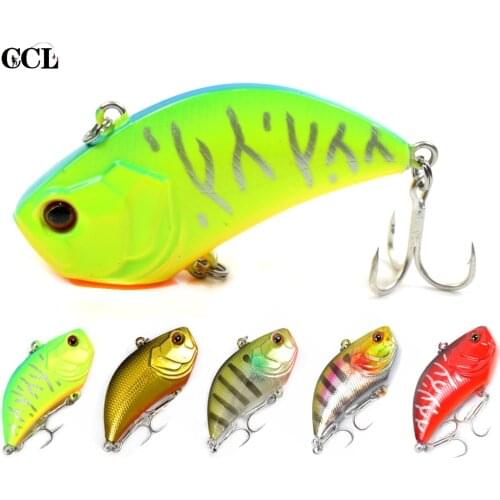 CCLTBA 5CM 14.6G Mini Lipless Crankbait Sinking Fishing Vib Lure ABS Hard Plastic Vibe Fishing Lures
