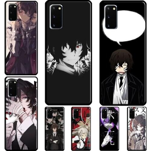 Bungou Stray Dogs Dazai Osamu Coque For Samsung Galaxy Note 20 Ultra Note 10 Plus S20 FE S21 Ultra S8 S9 S10 Plus Case