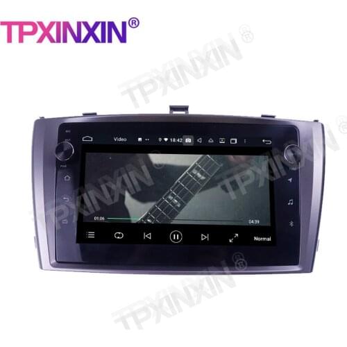 For Toyota AVENSIS 2009-2015 Touch Screen 4+128G Android 10.0 GPS IPS Car Multimedia Tesla Player Headunit Audio Radio Navigtion