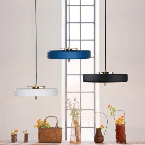 Fashion Colorful Modern Wood Pendant Lights Lamparas Minimalist design shade Luminaire Dining Room Lights Pendant Lamp