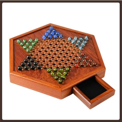 Children Checkers Game Set Classic Glass Beads Fine High Quality Luxury Educational Toys Chessboard Storage Ajedrez Art Decor