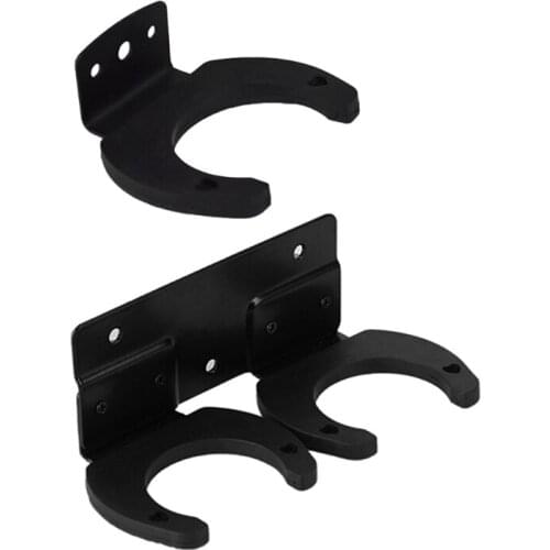 Wall Stand for Wireless Microphones Made in Silicone Covered Iron Board Durable & Protective Stand for KTV Wireless Mics