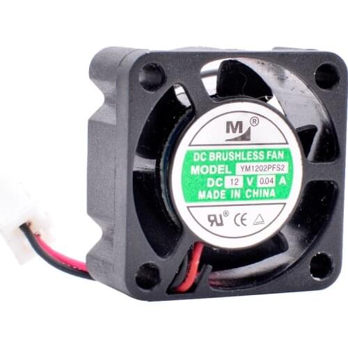 Brand new original YM1202PFS2 2.5cm 25mm 25x25x10mm DC12V 0.04A micro device quiet small cooling fan