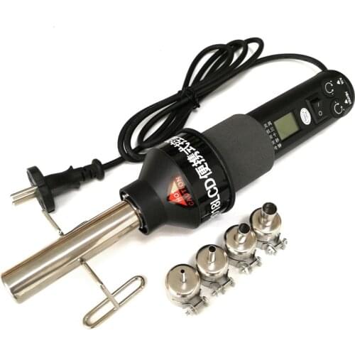 8018lcd Soldering Station Heat Gun Hot Air Hair Dryer Soldering Hairdryer Gun Portable BGA Rework Solder Station