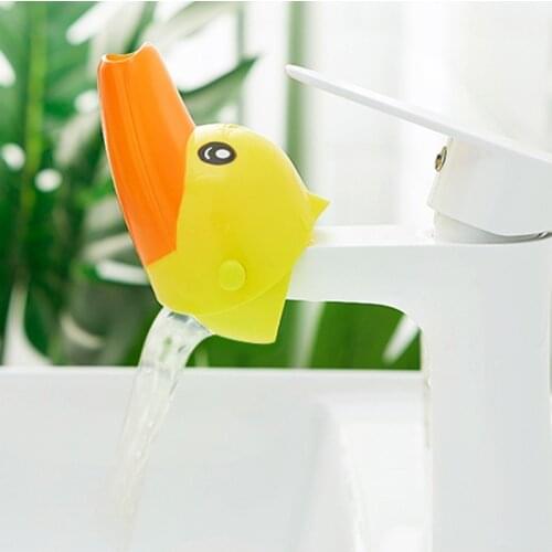 Lovely Faucet Extender For Kids Children Kid Hand Sink Bathroom Accessories Durable Adjustable Water Tap Faucet Extender