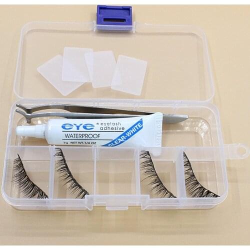 Eyelashes Collection Box Eye Lash Case False Eyelash Storage Easy Carry for Makeup