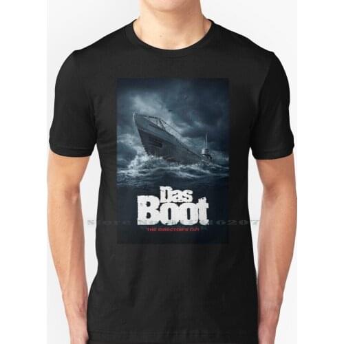 Das Boot T Shirt 100% Pure Cotton Das Boot Wolfgang Petersen U Boat