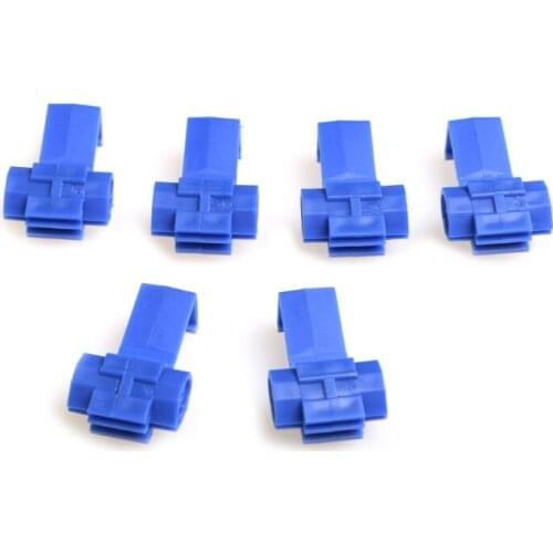 50 Pcs Scotch Lock Wire Electrical Cable Connector Quick Splice Terminal Crimp