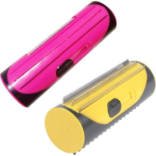 Pet Hair Remover Roll Cat Brush Massage Effect Topcoat Protection Fur Remove Dog Animal