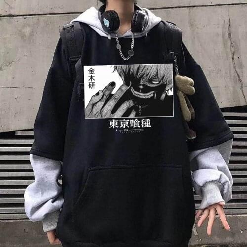 2021 Tokyo Ghoul Eyes Hoodie Men Women Hoodie Sweatshirts Clothes Harajuku