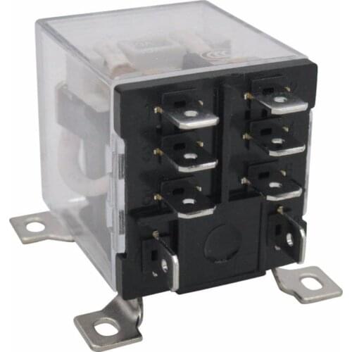 TWTADE/JQX-12F-2Z DC 24V AC 220V DC 24V Coil 30A DPDT 2NO+2NC General Purpose High Power Relay 8 Pin