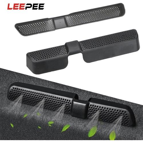 2Pcs/Set Car Air Vent Cover Air Conditioner Duct Outlet Covers Under Seat Protector Cover