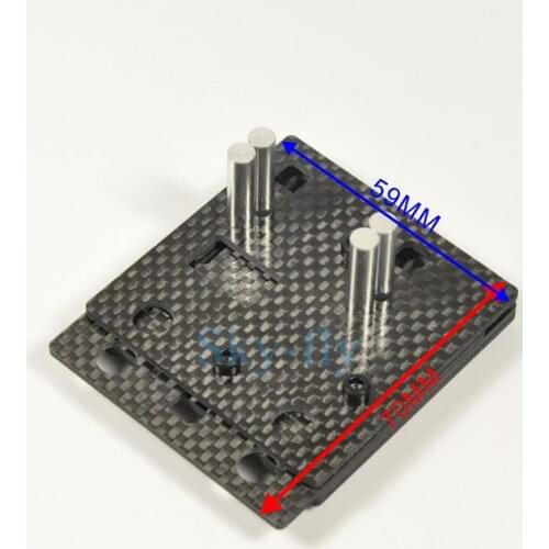 1PCS 70x60x30mm XT60 T-Plug bullet Mr Grippy Carbon Fiber RC Model Soldering Jig Solder tool