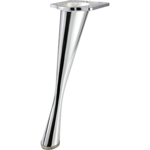 4pcs Silver Tilting Furniture Legs Metal Table Legs for Cabinets Sofa Foot Zinc Alloy Furniture Accessories 175mm