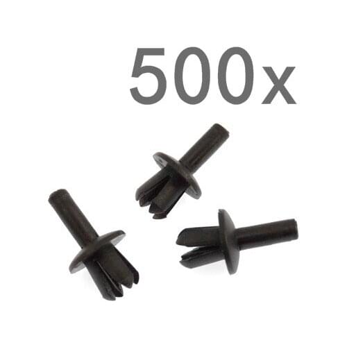500x / lot Push-Type Plastic Expansion Rivets- Trim Clip forVolvo Ms 000-990-03-92 947-098 Auto 0009900392