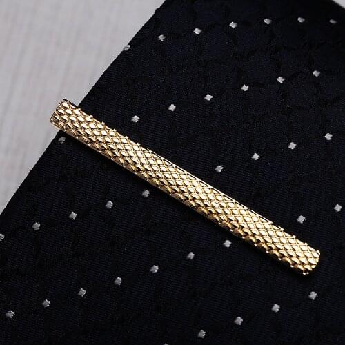 KFLK brand jewelry tie clip gift golden accessories tie clip classic wedding dress decoration 2020 new products free shipping
