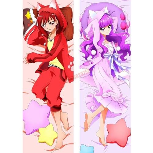 Exquisite Pretty Cure (プリキュア) pattern,sexy girl 3D double sided throw pillow / pillow case, Home textile