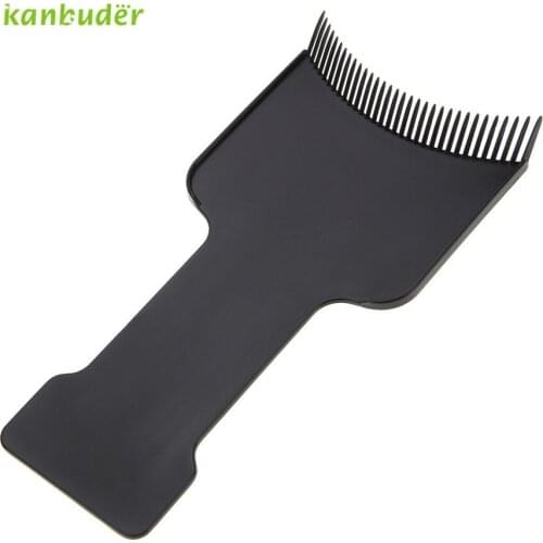 Kanbuder Professional Hairdressing Hair Dye Color Brush Fashion Hairdressing Pick Color Board Pretty Salon Dye plate Tools