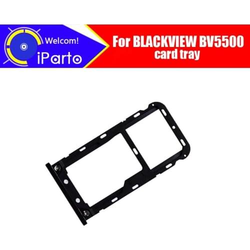 BLACKVIEW BV5500 Card Tray 100% Original New High Quality SIM Card Tray Sim Card Slot Holder Repalcement for BV5500 phone