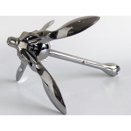 Marine Boat Anchor Folding Grapnel Anchor 0.7kg 1.5kg 2.5kg 3.2kg 4kg 5kg 6kg 7kg 316 Stainless Steel