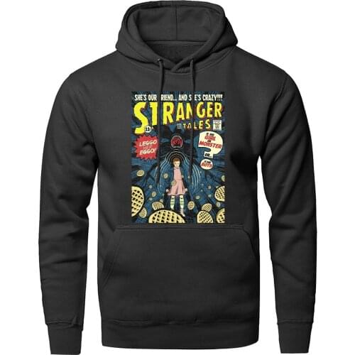 Men stranger things streetwear hooded hip hop hoodies plus thick trend casual sweatshirts 2020 spring autumn long-sleeve jackets