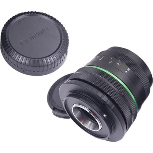 35mm f/1.6 APS-C Camera Lens + C-FX Mount + Cap For Fujifilm X-E2 X-M1 X-A2 X-T1