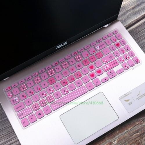 15.6 Inch Laptop Silicone Keyboard cover Skin Protector Film For Asus Vivobook 15 A512F A512FB A512FL A512 FB FL Notebook