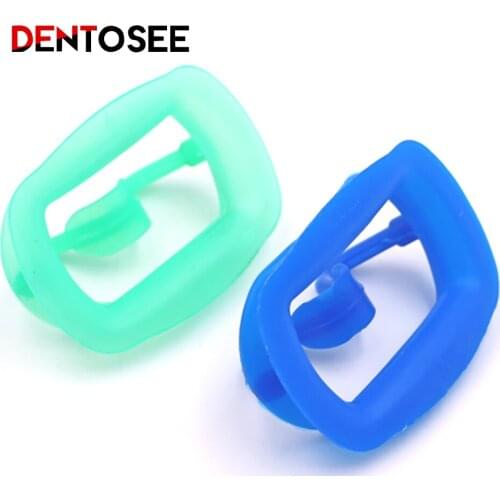 Dental Cheek Retractors Mouth Props Retractor Mouth Opener Autoclava Expand Orthodontic soft silicon Mouth Props Retractor
