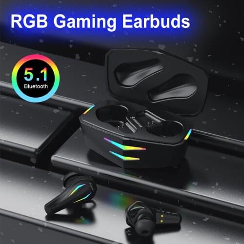 KINGSTAR TWS Bluetooth Earphones True Wireless Gaming Headphones Waterproof Earbuds Noise Reduction Headset With Microphone