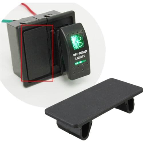 1/2/4pcs Car Boat Rocker Switch Panel Blank ARB Plate Rocker Switch Blanking Cover Cap